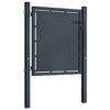 Garden Gate Steel 100x100 cm Anthracite