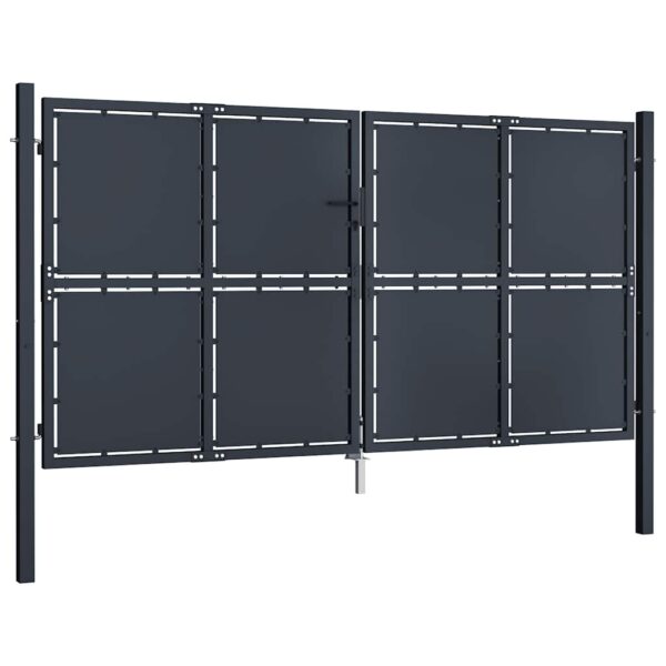 8718475738053_g_en_hd_1.jpg Garden Gate Steel 300x125 cm Anthracite
