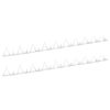 Wall Spikes 2 pcs Steel 1 m