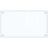 Kitchen Backsplash Transparent 70 x 40 cm Tempered Glass