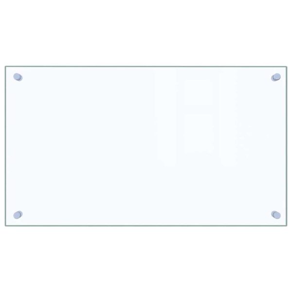 Kitchen Backsplash Transparent 70 x 40 cm Tempered Glass