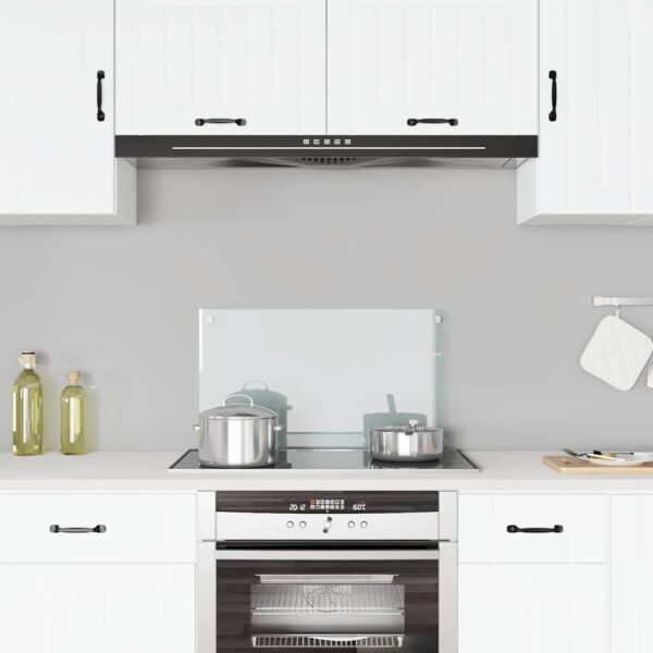 Kitchen Backsplash Transparent 70 x 40 cm Tempered Glass