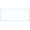 Kitchen Backsplash Transparent 100 x 40 cm Tempered Glass