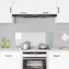 Kitchen Backsplash Transparent 100 x 40 cm Tempered Glass