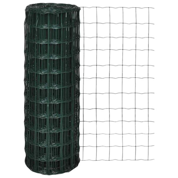 Euro Fence Steel 25x1.2 m Green