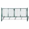 Garden Mesh Gate Fence Door Wall Grille 300x75 cm