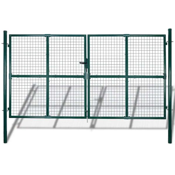 Garden Mesh Gate Fence Door Wall Grille 300x200 cm