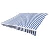 8718475873136_g_en_hd_1.jpg Awning Top Sunshade Canvas Blue & White 3 x 2.5 m (Frame Not Included)