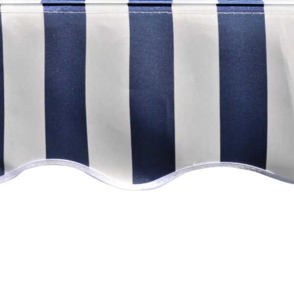 8718475873136_g_en_hd_3.jpg Awning Top Sunshade Canvas Blue & White 3 x 2.5 m (Frame Not Included)