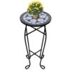8718475874546_m_en_hd_1.jpg Mosaic Side Table Plant Table Black White