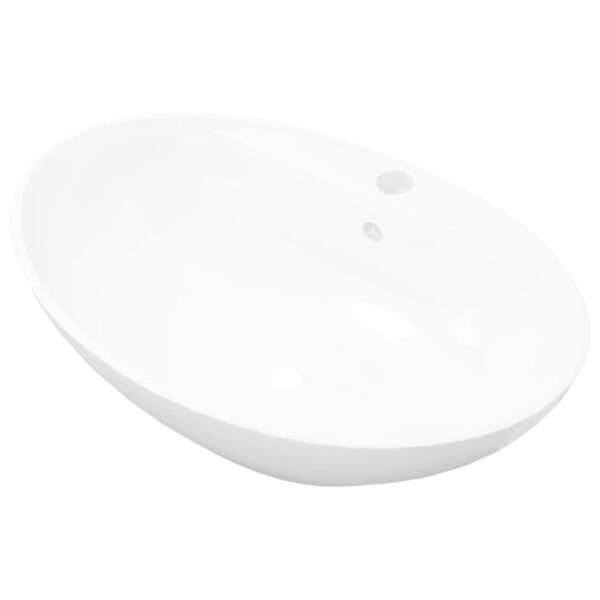 8718475876762_a_en_hd_1.jpg Luxury Ceramic Basin Oval with Overflow and Faucet Hole