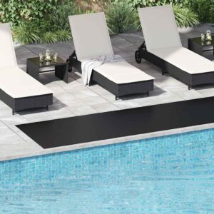 Rubber Floor Mat Anti-Slip 5 x 1 m Checker Plate