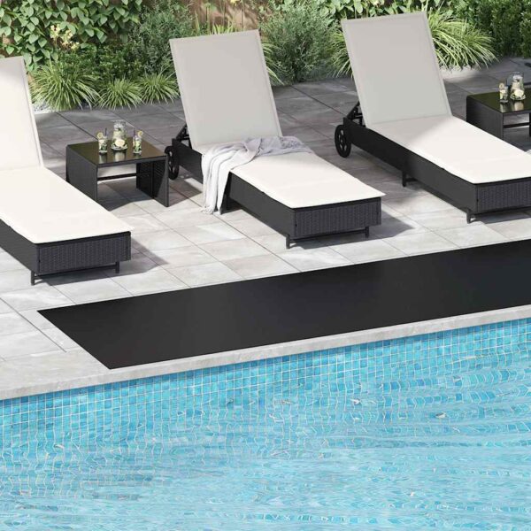 Rubber Floor Mat Anti-Slip 5 x 1 m Checker Plate