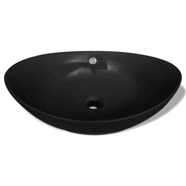 8718475885108_g_en_hd_1.jpg Black Luxury Ceramic Basin Oval with Overflow 59 x 38,5 cm