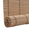 Brown Bamboo Roller Blinds 120 x 220 cm
