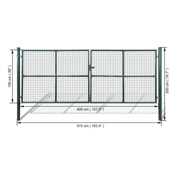 Mesh Garden Gate 400x150 cm