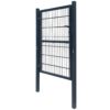 2D Fence Gate (Single) Anthracite Grey 100x140 cm
