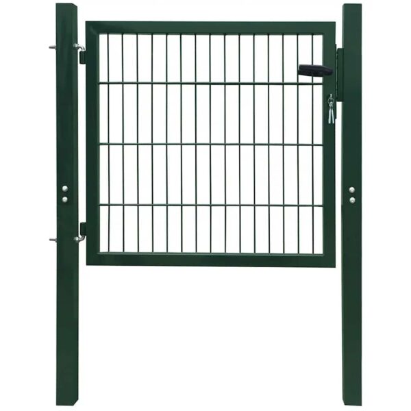 2D Fence Gate (Single) Green 100x80 cm