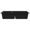 8718475941439_g_en_hd_2.jpg Overmount Kitchen Sink Double Basin Granite Black