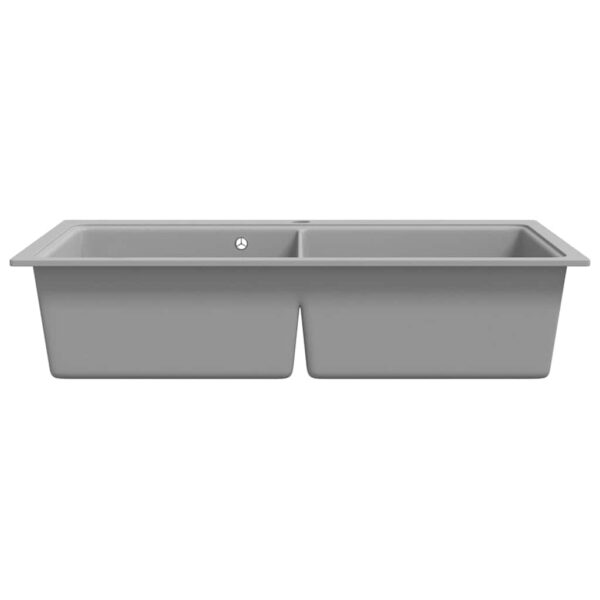8718475941446_g_en_hd_2.jpg Overmount Kitchen Sink Double Basin Granite Grey