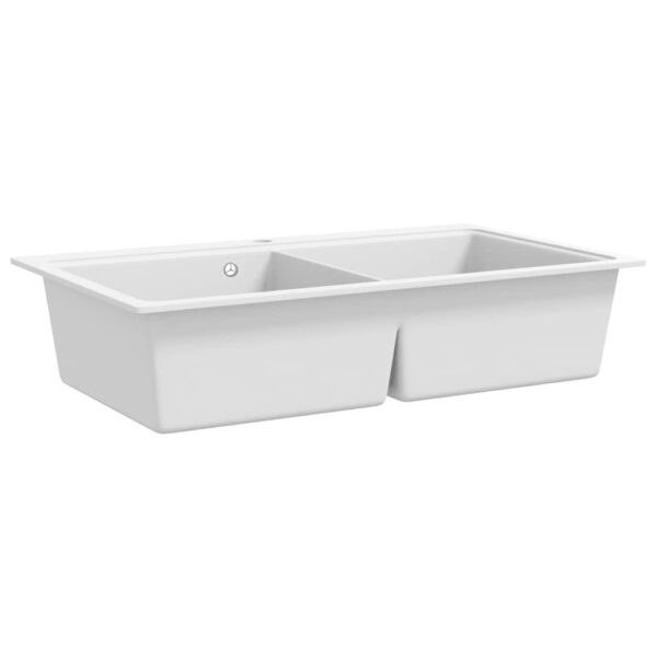 8718475941453_a_en_hd_1.jpg Overmount Kitchen Sink Double Basin Granite White