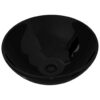 8718475942184_a_en_hd_1.jpg Ceramic Bathroom Sink Basin Black Round