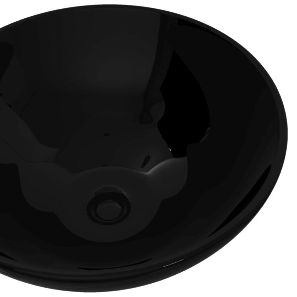 8718475942184_g_en_hd_1.jpg Ceramic Bathroom Sink Basin Black Round