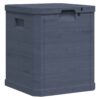 Garden Storage Box 90 L Anthracite