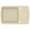Granite Kitchen Sink Single Basin Beige