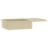 Granite Kitchen Sink Single Basin Beige