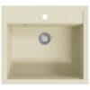 Granite Kitchen Sink Single Basin Beige