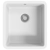 Granite Kitchen Sink Single Basin White