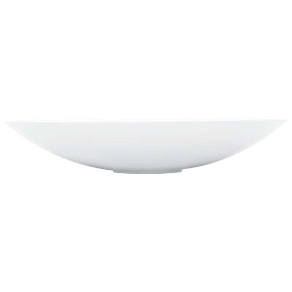 Wash Basin 59.3x35.1x10.7 cm Mineral Cast/Marble Cast White
