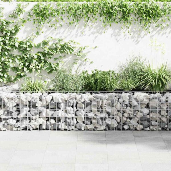 Gabion Wall Galvanised Steel 630x30x50 cm