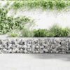 Gabion Wall with Covers Galvanised Steel 300x50x50 cm