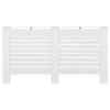 Radiator Cover White 152x19x81.5 cm MDF