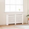Radiator Cover White 152x19x81.5 cm MDF