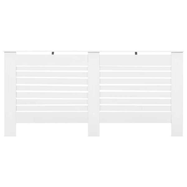 Radiator Cover White 172x19x81.5 cm MDF
