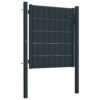 8719883670645_g_en_hd_1.jpg Fence Gate PVC and Steel 100x81 cm Anthracite
