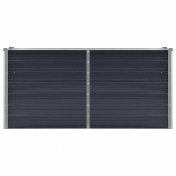 8719883670904_g_en_hd_2.jpg Garden Raised Bed Anthracite 160x40x77 cm Galvanised Steel