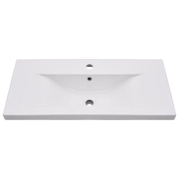 Built-in Basin 81x39.5x18.5 cm Ceramic White