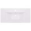 Built-in Basin 81x39.5x18.5 cm Ceramic White