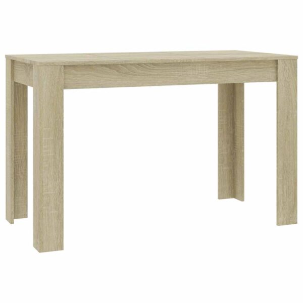 Dining Table Sonoma Oak 120x60x76 cm Engineered Wood