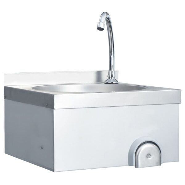 8719883732732_g_en_hd_3.jpg Hand Wash Sink with Faucet and Soap Dispenser Stainless Steel