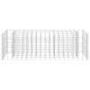 Gabion Raised Bed Galvanised Steel 90x30x30 cm