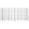 Gabion Raised Bed Galvanised Steel 180x30x90 cm