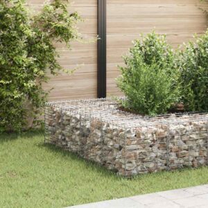 Cube Gabion Raised Bed Steel Wire 40x40x40 cm