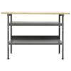 Workbench Grey 120x60x85 cm Steel