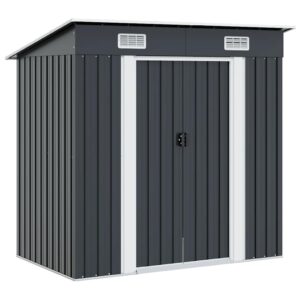 Garden Shed Anthracite Steel