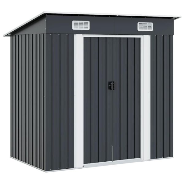 Garden Shed Anthracite Steel